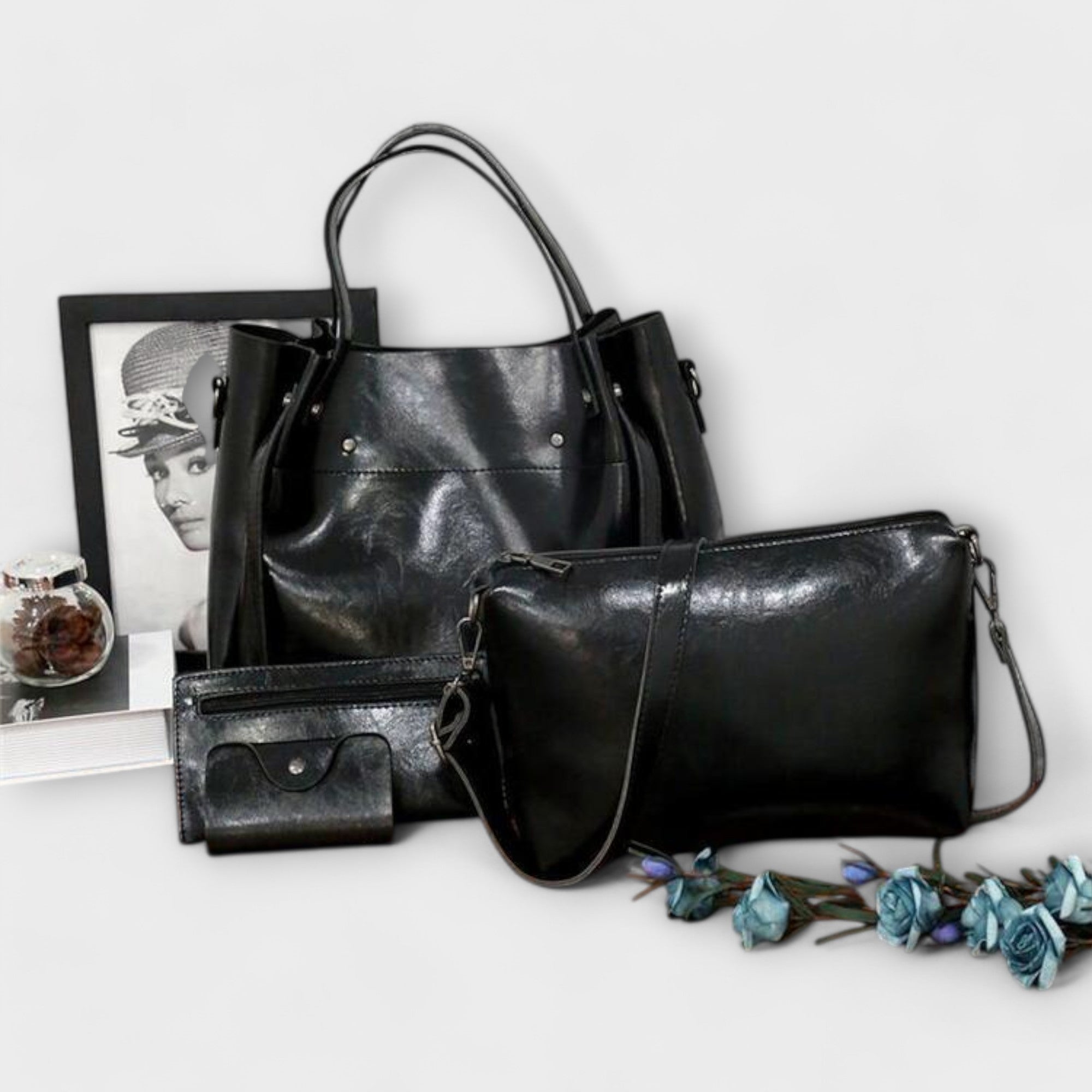 Valentyna - 4-Dielna Súprava Vintage Tote
