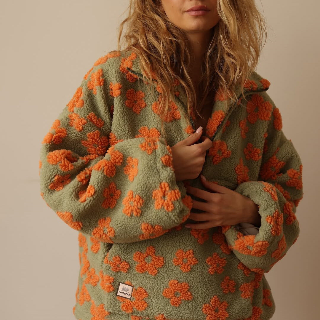 Daisy Teplý Fleece Svetre