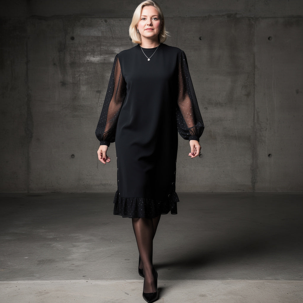 Ophélie | Elegantná dlhá tulle šaty