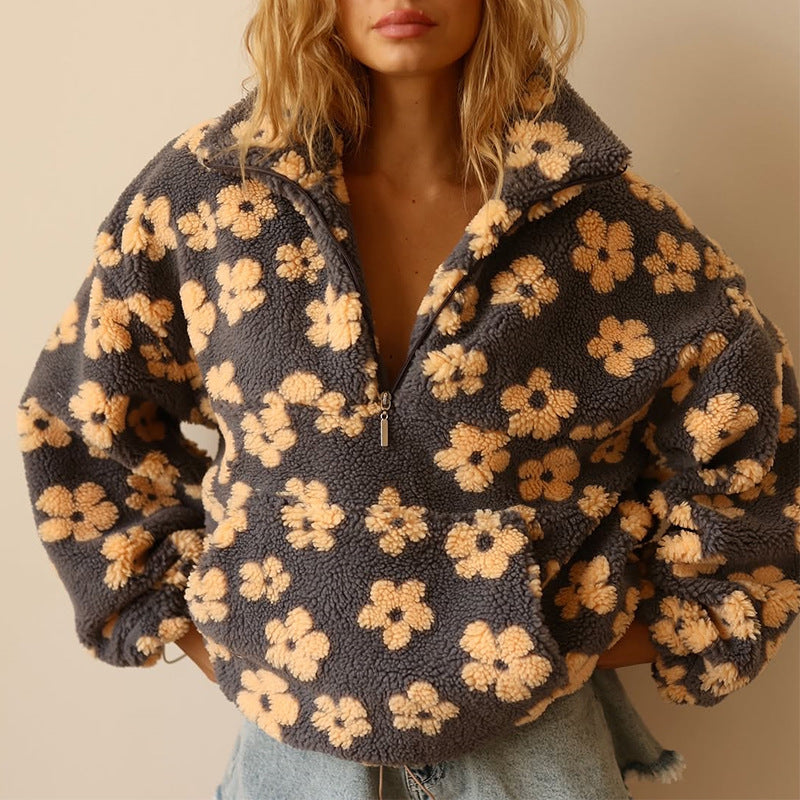 Daisy Teplý Fleece Svetre
