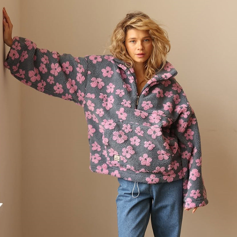 Daisy Teplý Fleece Svetre