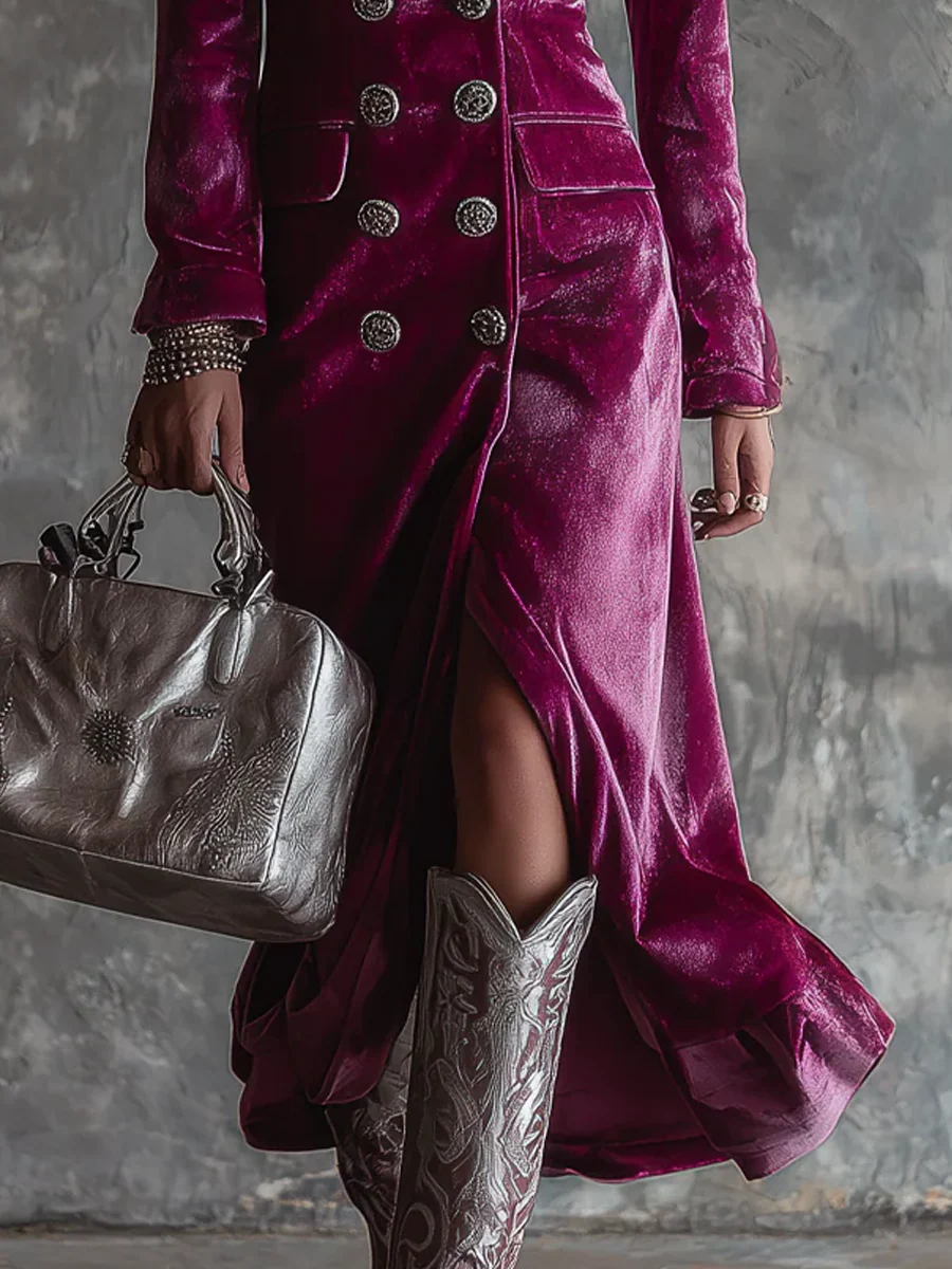 Amelia | Sametové sako šaty